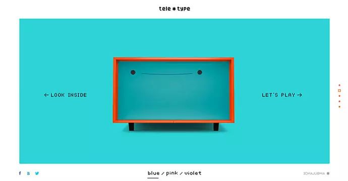 20个使用3D动画背景的网站设计