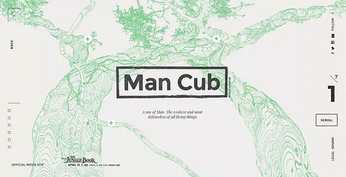 20个使用3D动画背景的网站设计